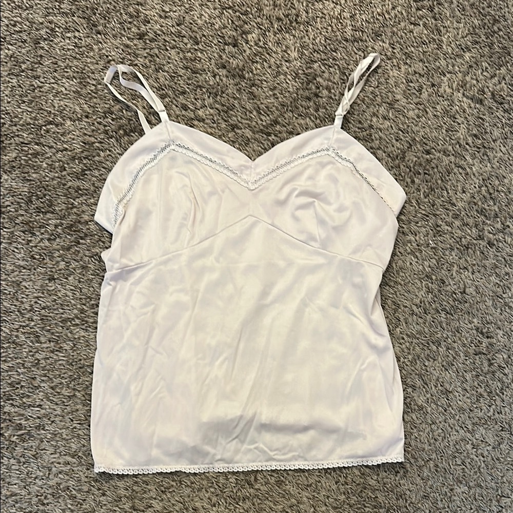 Elegant White Women's Camisole Top